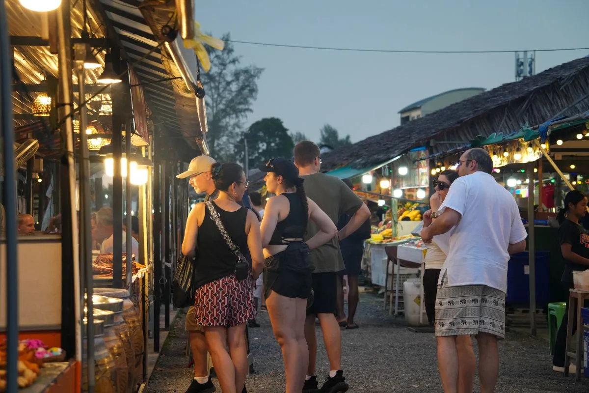 local market khao lak